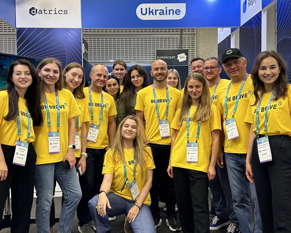Ukrainian delegation at London Tech Week / Photo via LinkedIn